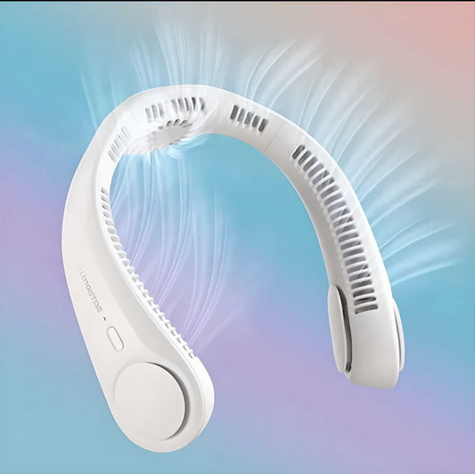 Neck Fan | Portable & Bladeless [Rechargeable]